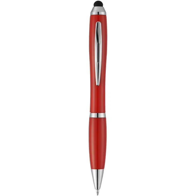 Nash Stylus Kugelschreiber mit rotem Griff - Schwarze Mine, Elegant & Praktisch