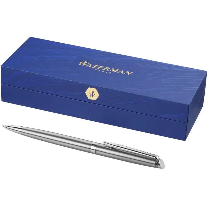 Waterman Hémisphère Kugelschreiber, Silber, mit Blauer Mine – Eleganz & Stil