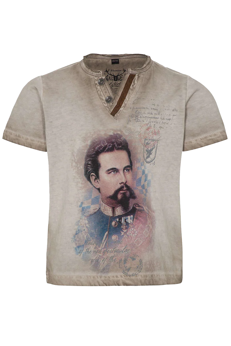 Kinder T-Shirt mit Ludwig II