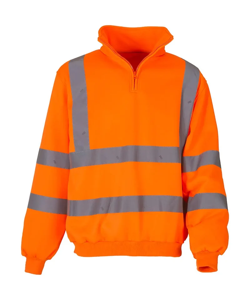 Fluo 1/4 Zip Sweatshirt für aktive Tage