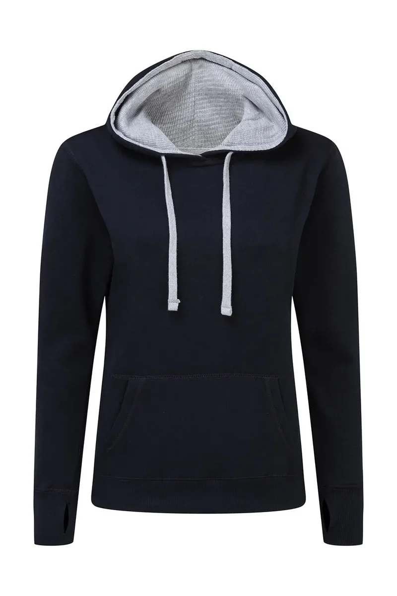 Kapuzenpullover mit Kontrast für Damen