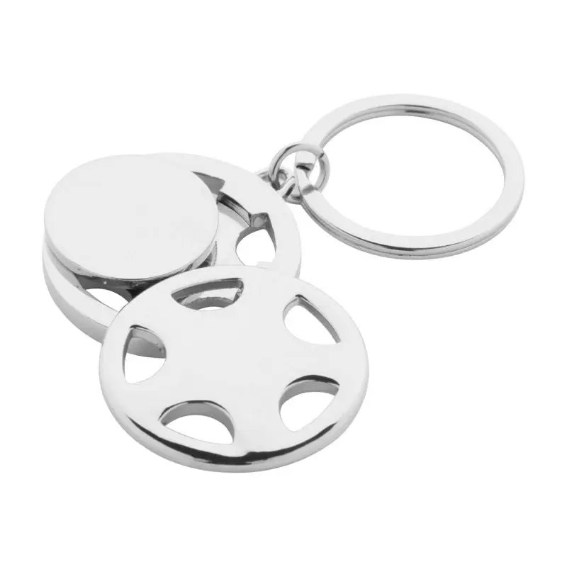 Dromo Schlüsselanhänger in Silber - Stilvolles Schlüssel-Accessoire