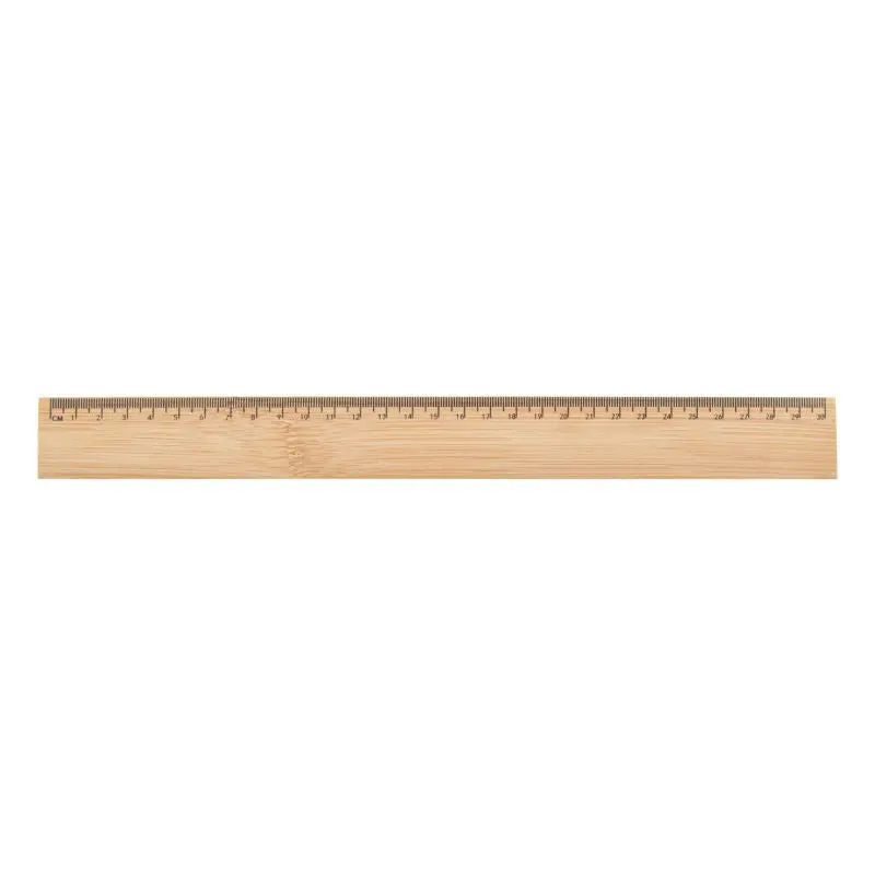 Rubus 30 cm Lineal in Naturfarbe – Ökologisch, Präzise, Stilvoll