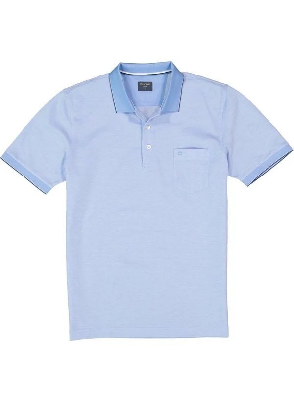 Olymp Poloshirt Hellblau