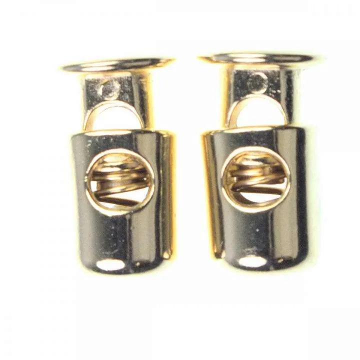 Kordelstopper Goldfarben 23x13 mm – Metall KOST-44