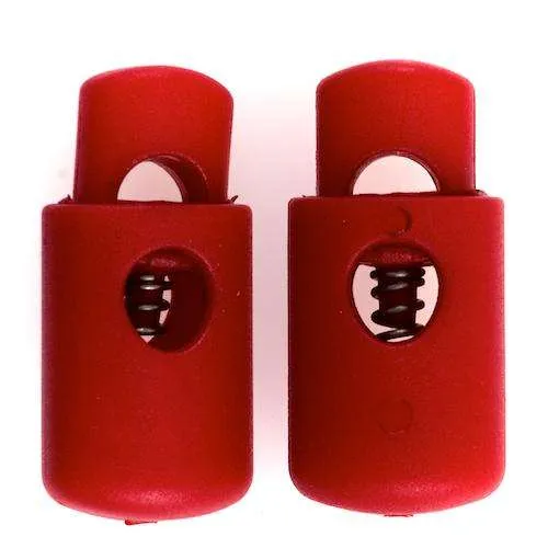 Kordelstopper Rot – Kunststoffkordelstopper KOST-41