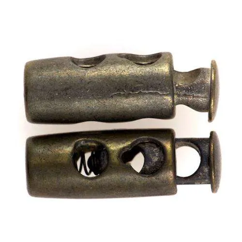 Kordelstopper Messingfarben – Kunststoff KOST-40