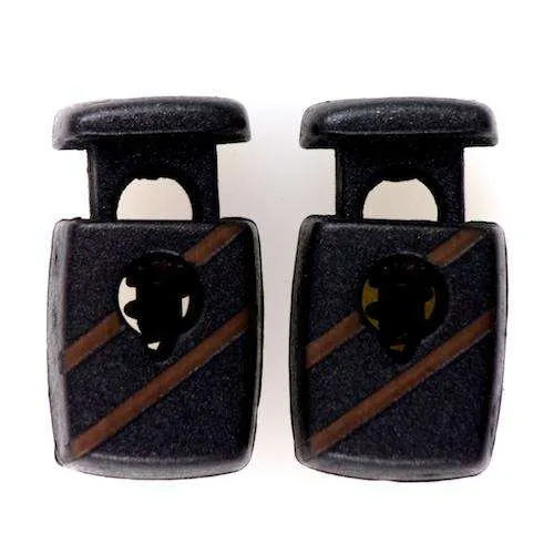 Kordelstopper Grau – Kunststoff KOST-20