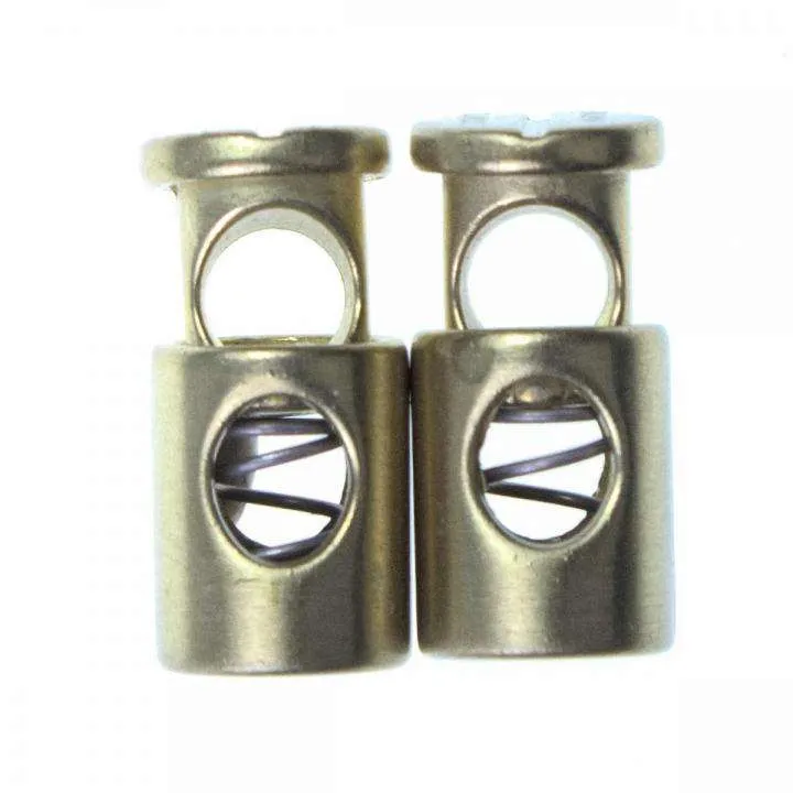 Kordelstopper Gold 21x10 mm – Metall KOST-5