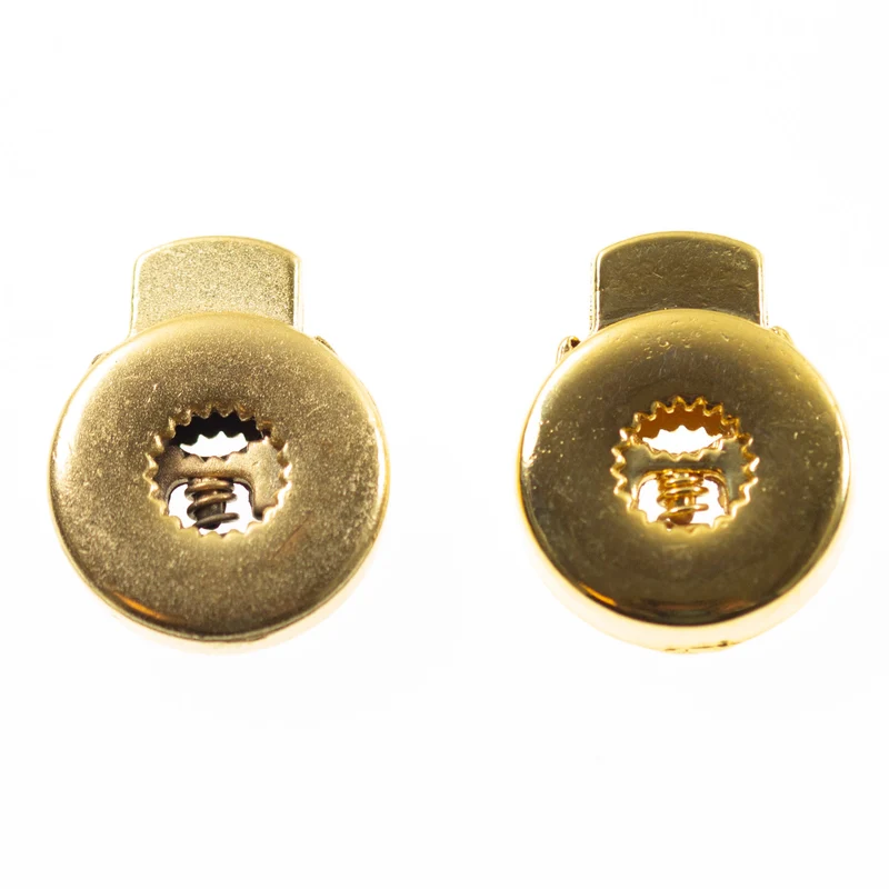Kordelstopper Gold 17 x 4 mm – Metall KOST-36