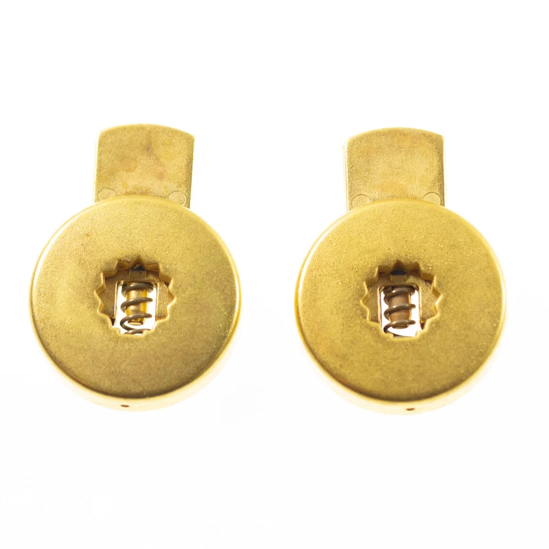 Kordelstopper Gold 19x5 mm – Kunststoff KOST-36