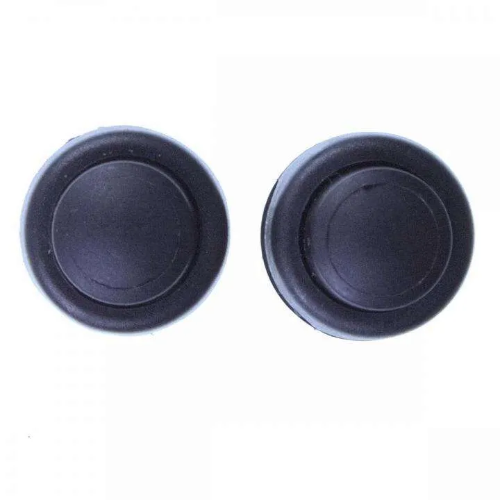 Kordelstopper 2-Loch Grau 17 mm – Metallkordelstopper KOST-14