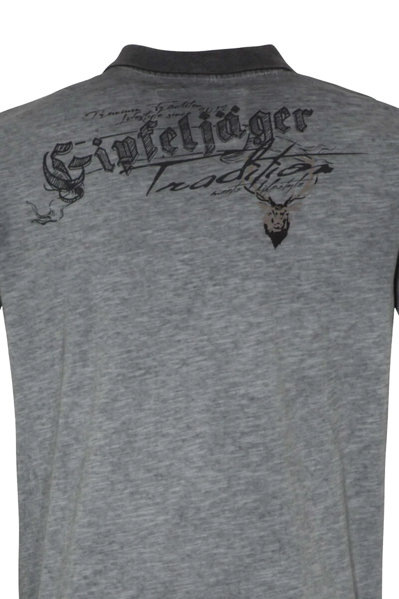 Herren Polo-Shirt 'Tracht meets Lifestyle'