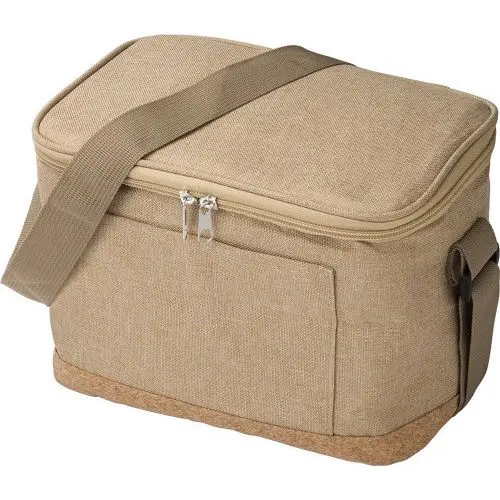 Khaki Sage Kühltasche aus rPET-Polyester (600D) - Praktisch & Robust