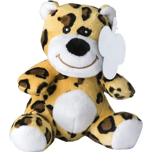 Farbenfrohes Plüschtier Leopard Laurent: Spielkamerad mit wildem Charme für Kinderzimmer und Spielecken
