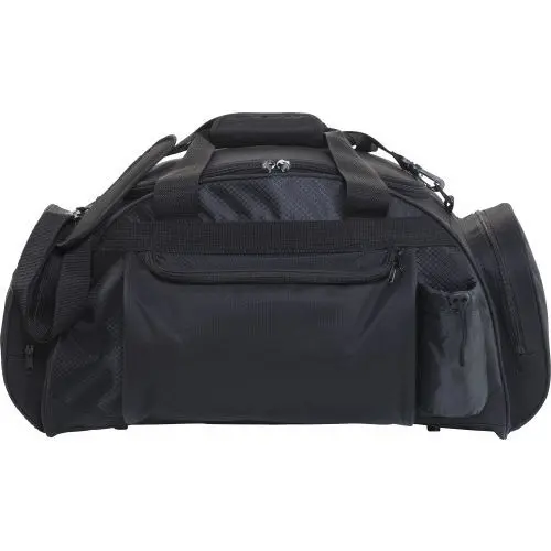 Sporttasche aus Polyester Ricardo - schwarz, robust und stilvoll, ideal für Sport und Reisen