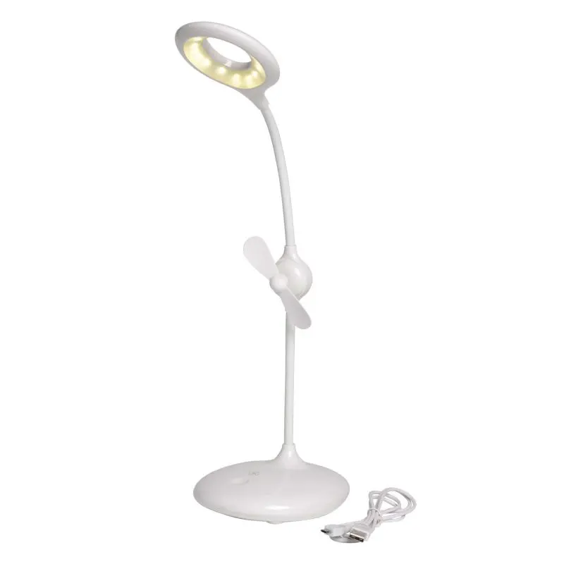 FRESH LIGHT Akku-Lampe mit integriertem Ventilator - Weiß