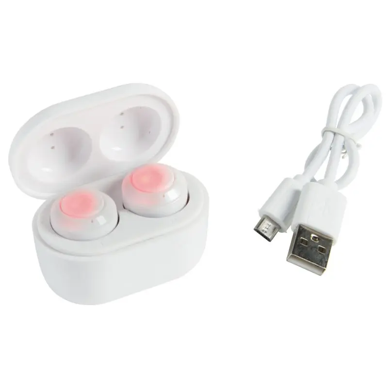 Kabellose NEXT GENERATION In-Ear-Kopfhörer - Weiße drahtlose Earbuds für besten Sound