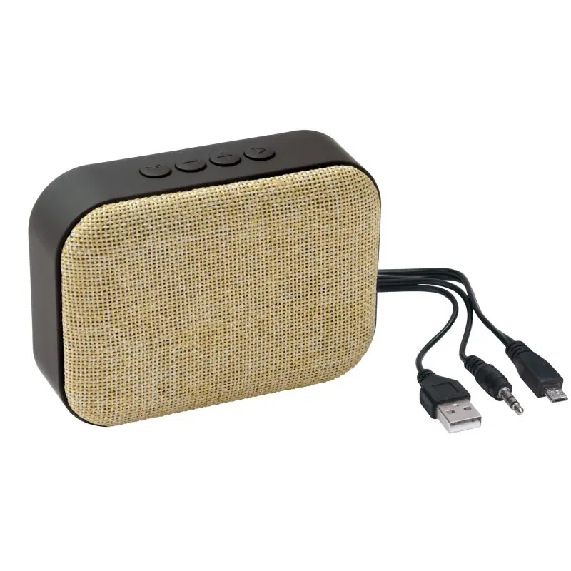 MESHES Kabelloser Lautsprecher Beige - Eleganter Klanggenuss