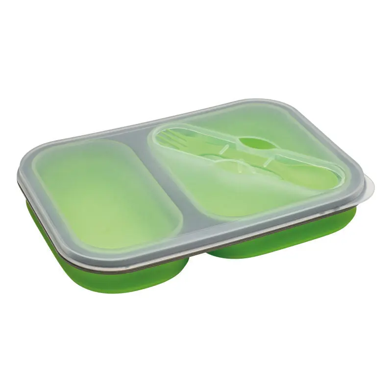 Lunch Set REFLECTS-SILLIAN L - Hellgrün Praktisch & Stilvoll Optimale Mahlzeitenaufbewahrung