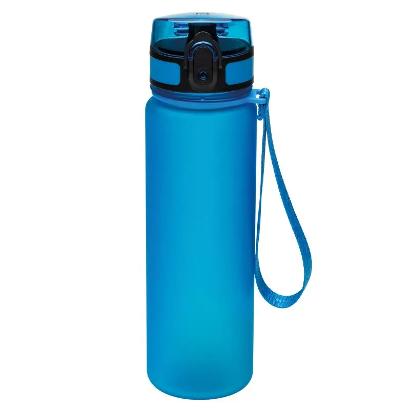CASAN Sport-Trinkflasche in Blau - Ergonomisch & Praktisch, 500ml