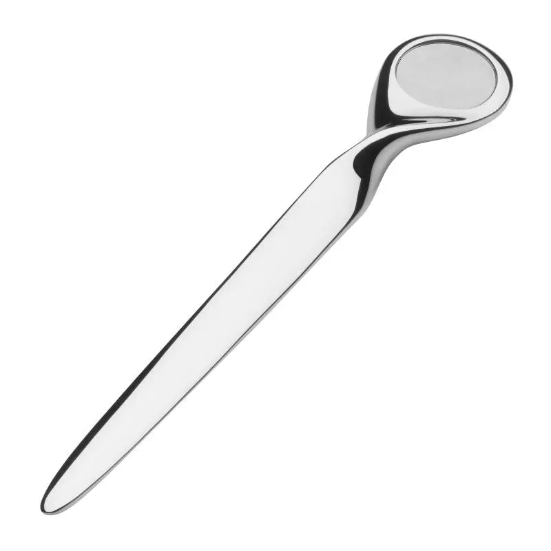 Silberglänzender Brieföffner RE98-OLEIROS - Elegantes Design für das Büro