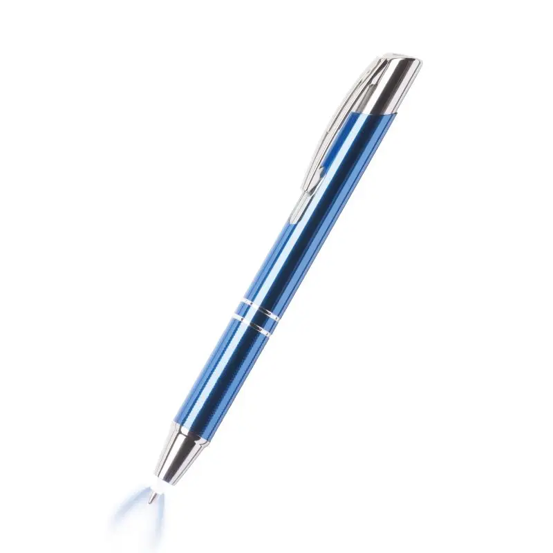 Multifunktionaler 2-in-1 CLIC CLAC-MONS Stift in Blau – Vielseitig und Praktisch
