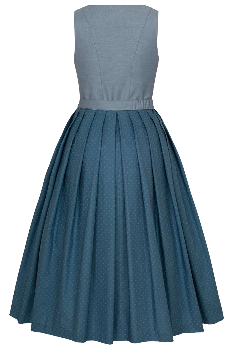 Dirndl hochgeschlossen lang