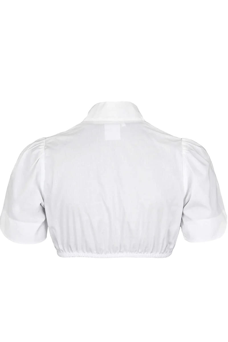 Dirndl Bluse mit Schneewittchenkragen