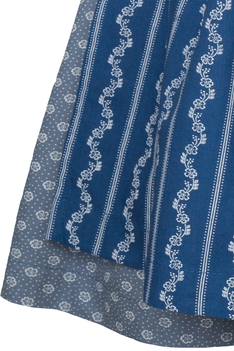 Kinderdirndl aus Baumwolle mit Bluse
