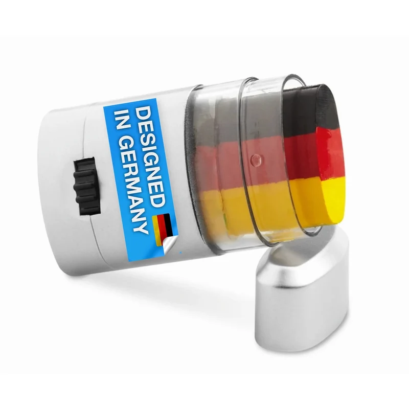 Schminkstift Fan Deutschland schwarz, rot, gelb (Gold), als Deko, Dekoration, Partydeko für Fußball, Fußball Europameisterschaft WM
