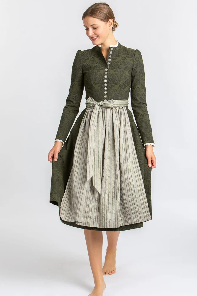 Almliebe Ärmeldirndl Sandra grün