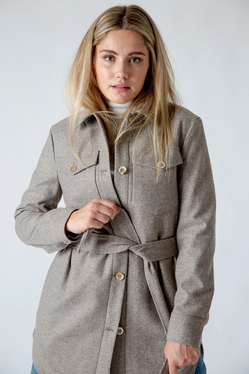 Gottseidank Loden-Overshirt Filippa Rahm
