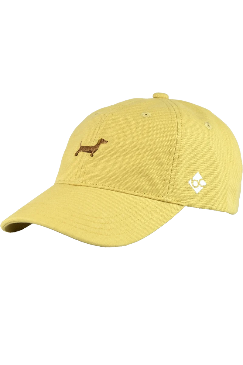 Unisex Cap gebogen mit Dackel-Stick