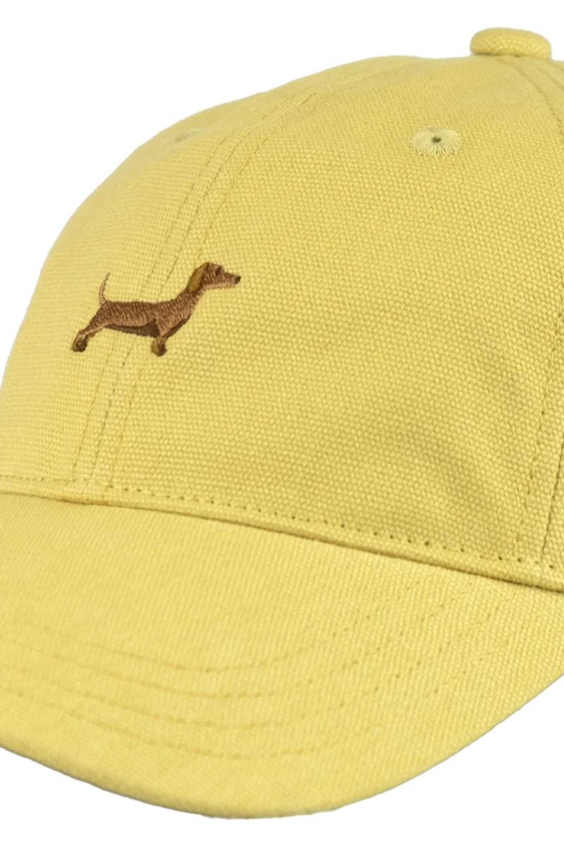 Unisex Cap gebogen mit Dackel-Stick