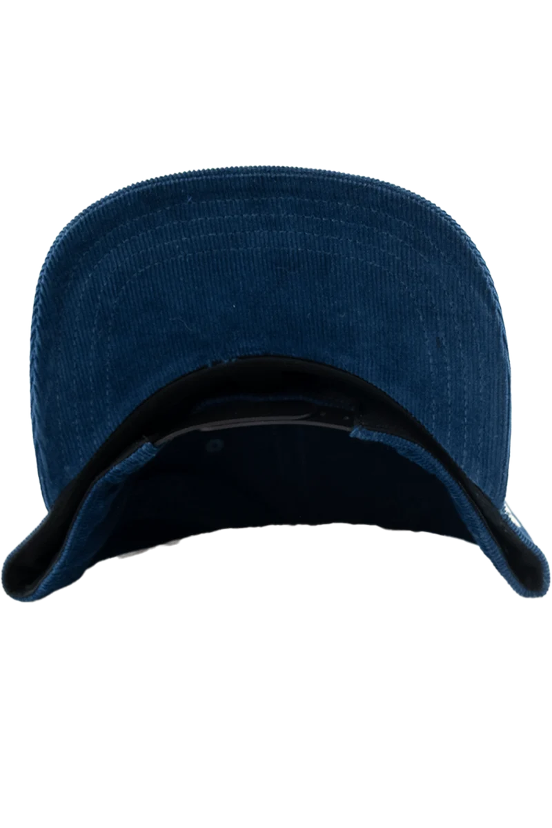 Cap aus Cord mit Zefix-Schriftzug