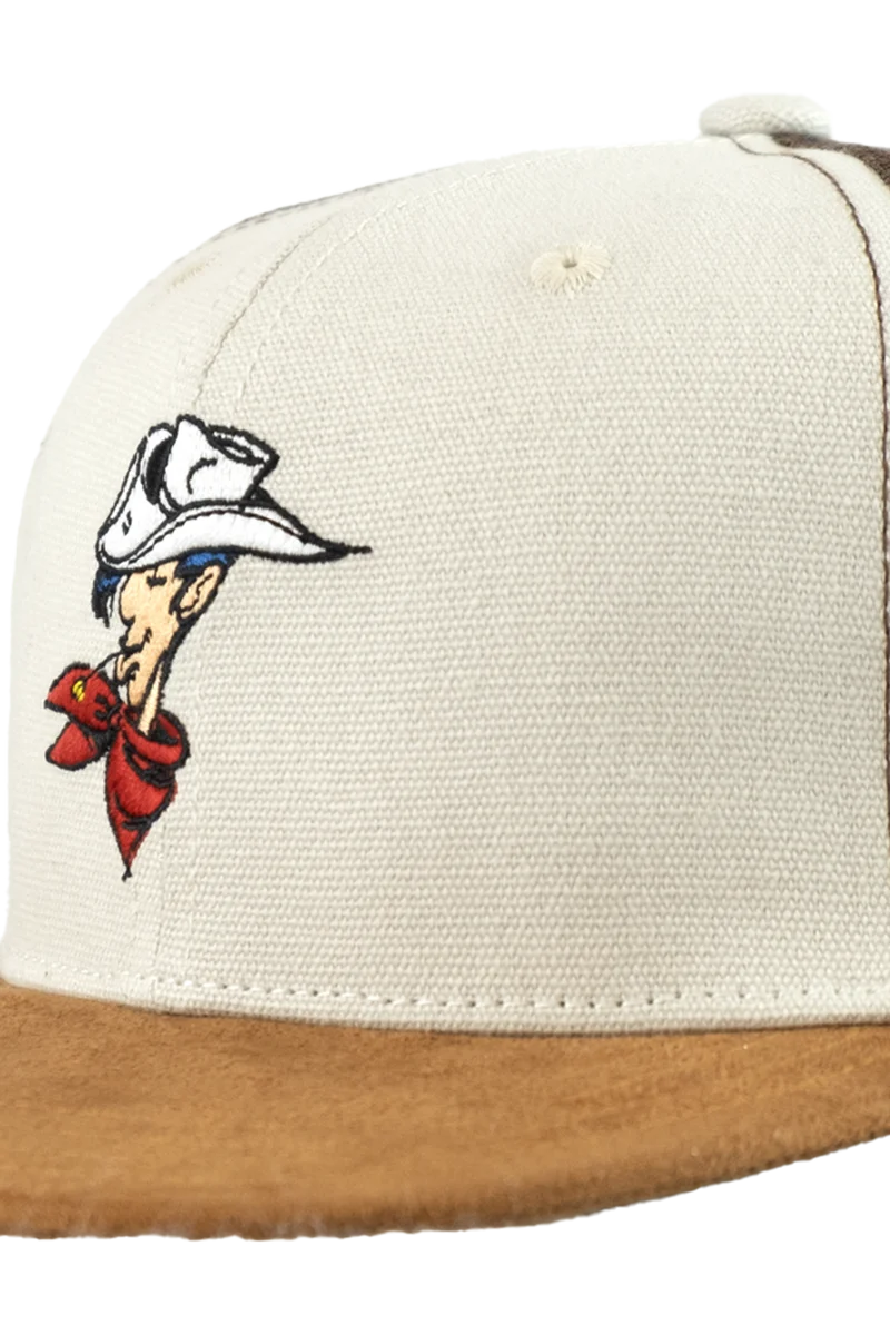 Snapback-Cap Lucky Luke-Stickerei