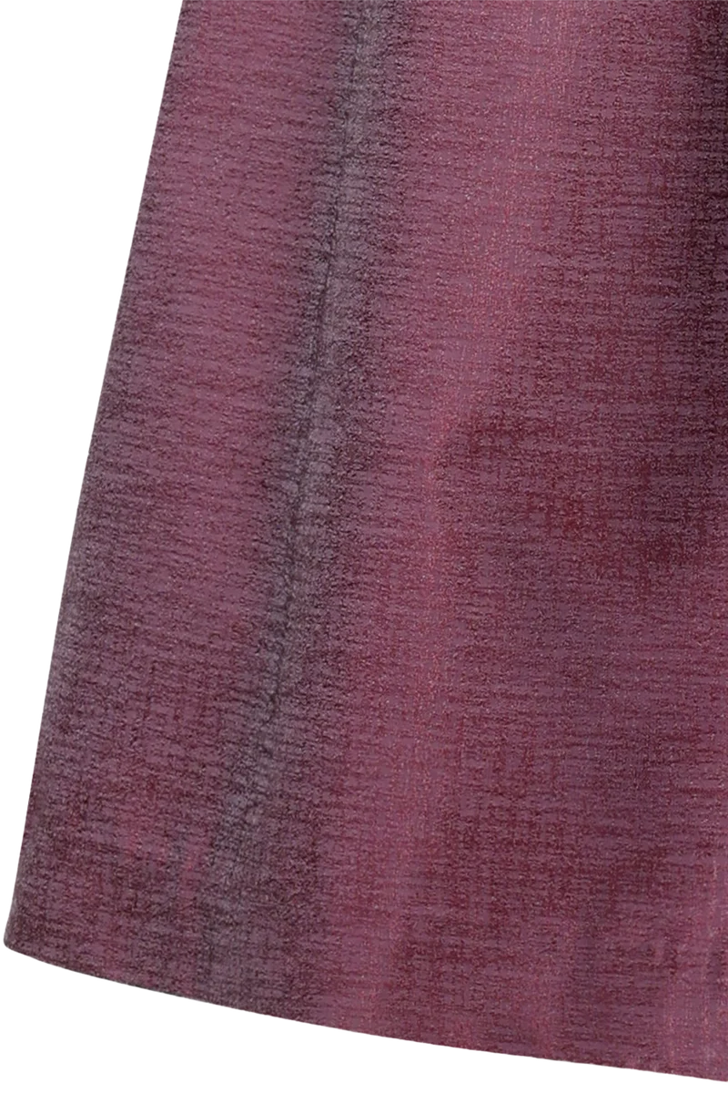 Monochromes Cord-Dirndl in Midilänge