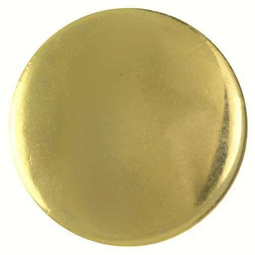 Metallknopf flach Gold – Uniformknopf MK-114GOLD-GLAENZ