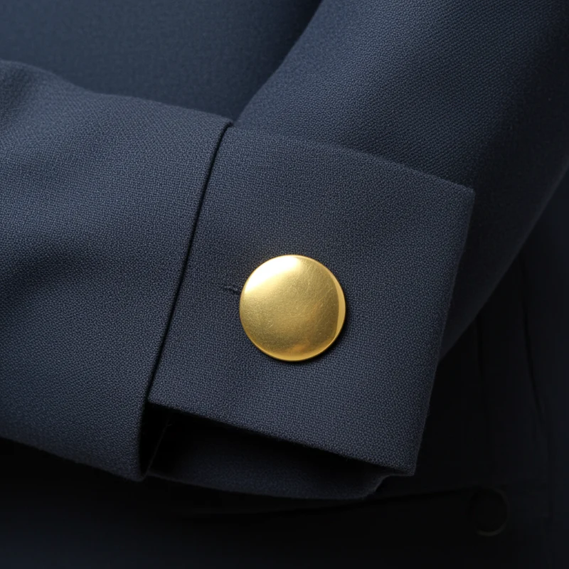Metallknopf flach Gold – Uniformknopf MK-114GOLD-GLAENZ