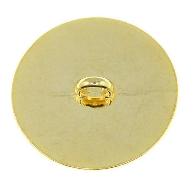 Metallknopf flach Gold – Uniformknopf MK-114GOLD-GLAENZ