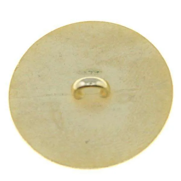 Metallknopf flach Gold – Uniformknopf MK-114GOLD-MA