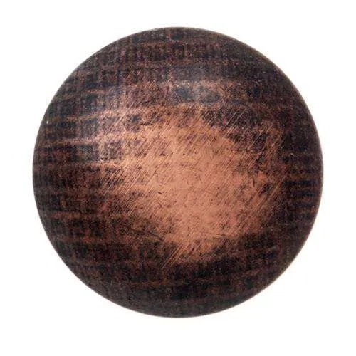 Metallknopf Halbkugel Kupfer – Trachtenknopf MK-1174K