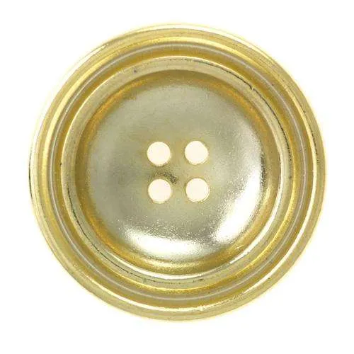 Metallknopf Gold – 4-Loch MK-124G