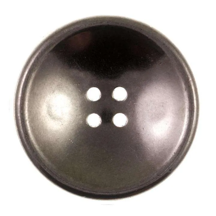 Metallknopf Grau – 4-Loch MK-129AS
