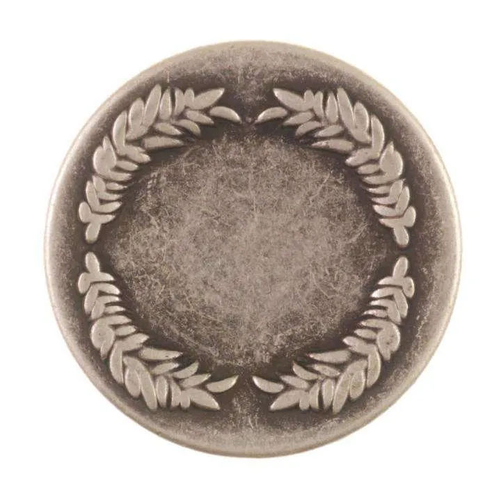 Metallknopf Altsilber-Silber – Trachtenknopf MK-138AS