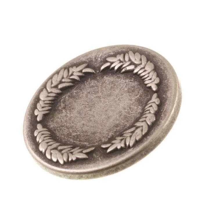 Metallknopf Altsilber-Silber – Trachtenknopf MK-138AS