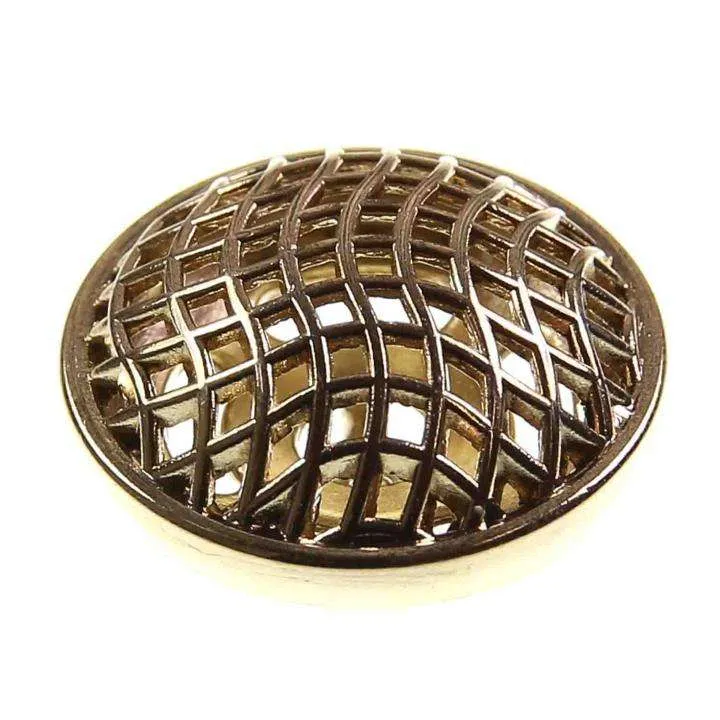 Metallknopf Muster Gold – Öse MK-13-G