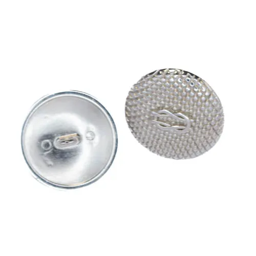 Metallknopf Knotenoptik Silber – Uniformknopf MK-16S