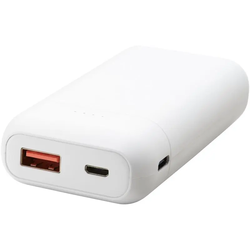 10.000 mAh Powerbank Odyssey, hochdichte tragbare Ladegerät - weiß, leistungsstarke Batterie